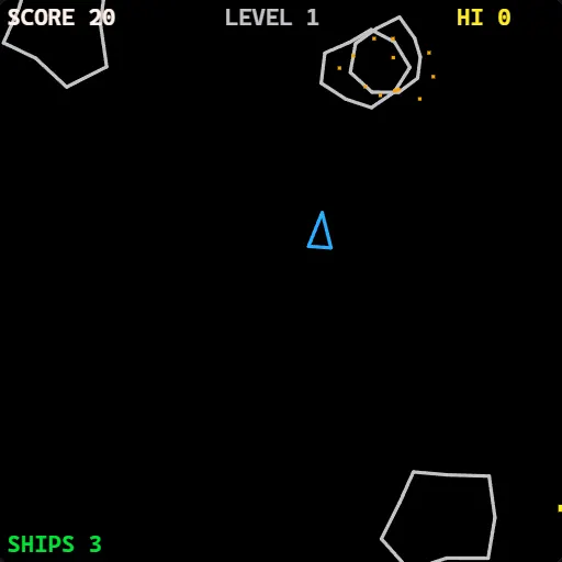 Asteroid Drift gameplay screenshot