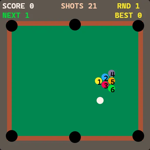 Billiards Lite gameplay screenshot