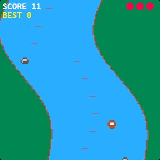 Boat Rapids gameplay screenshot