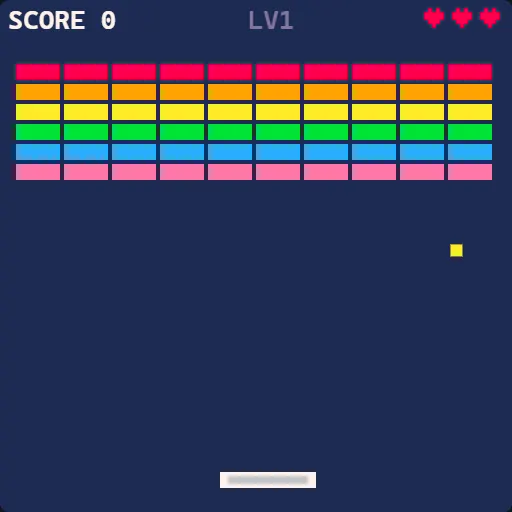Breakout gameplay screenshot
