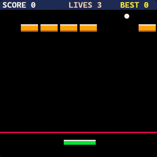 Brick Rain gameplay screenshot