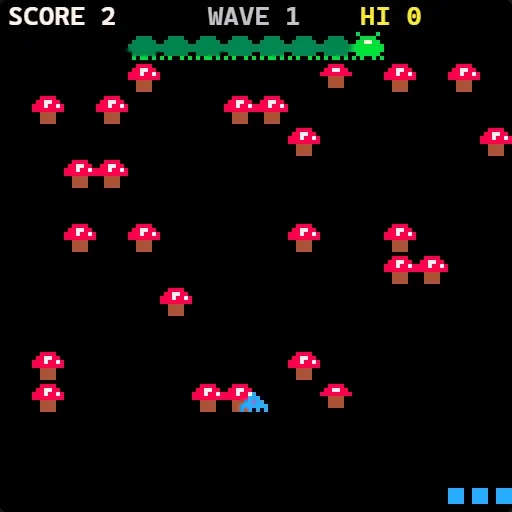 Bug Blaster gameplay screenshot