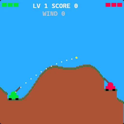 Cannon Duel gameplay screenshot