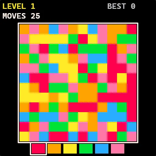 Color Flood gameplay screenshot