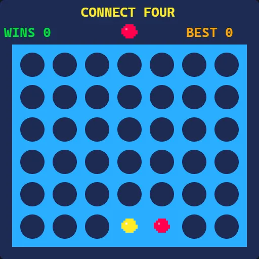 Connect Four gameplay screenshot