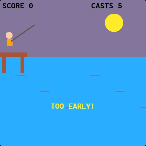 Fishing Pond gameplay screenshot