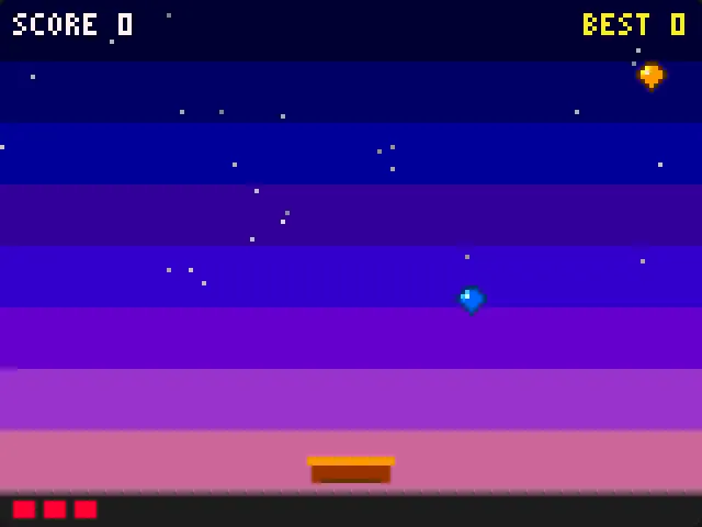 Gem Rain gameplay screenshot