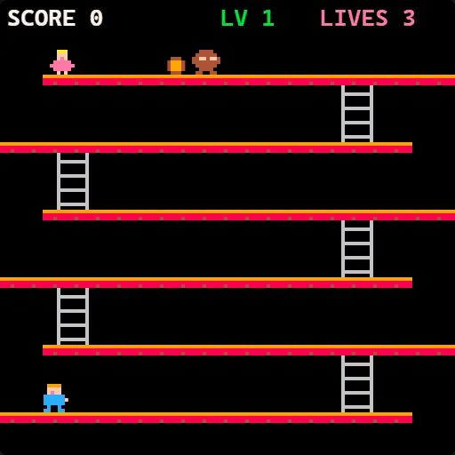 Ladder Climb gameplay screenshot