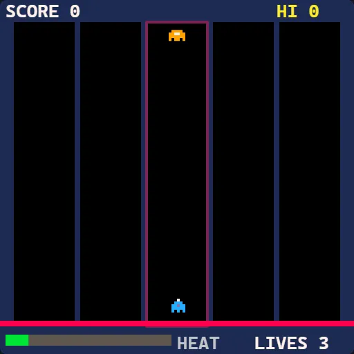 Laser Lanes gameplay screenshot