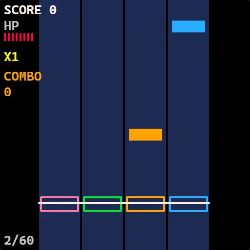 Rhythm Tap gameplay screenshot