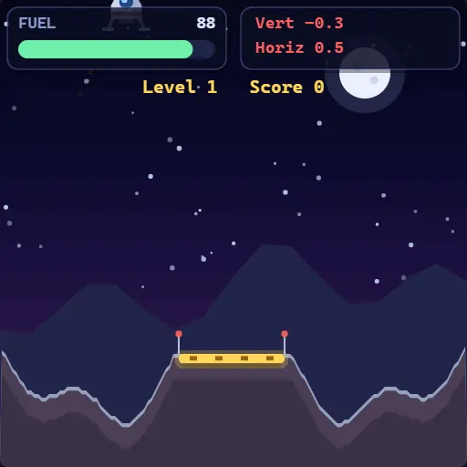 Rocket Lander gameplay screenshot