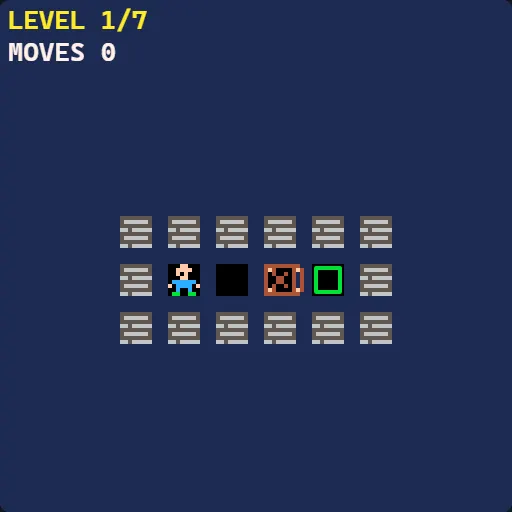 Sokoban Mini gameplay screenshot