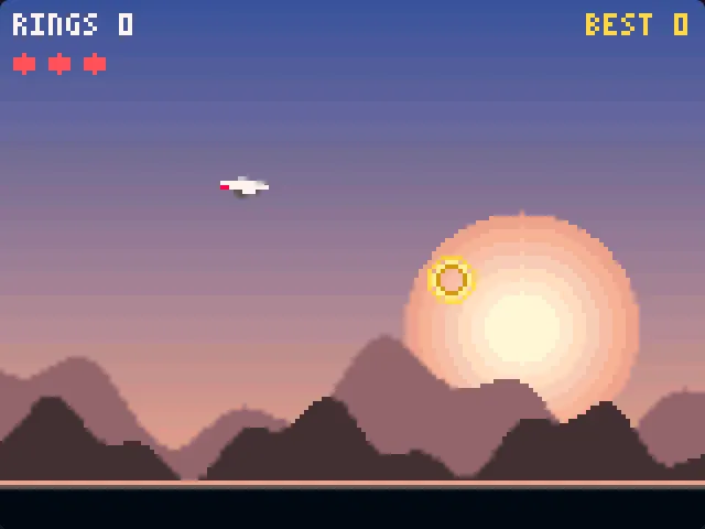 Sunset Glider gameplay screenshot