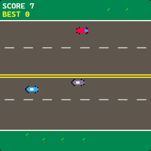 Traffic Dodge gameplay screenshot