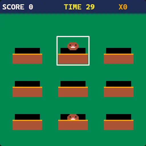 Whack a Mole gameplay screenshot